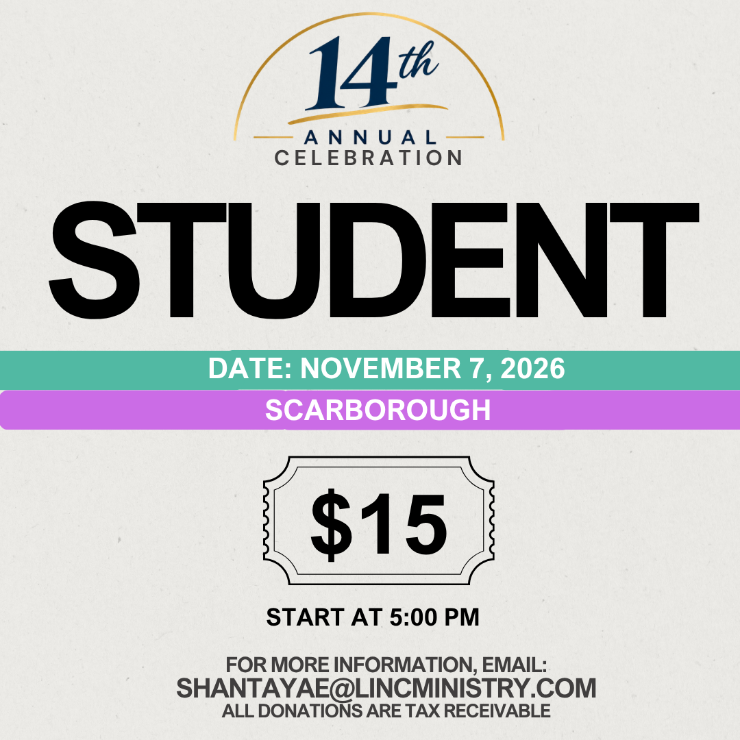 Scarborough - 14th Annual Fundraising Dinner - Student - November 7, 2026